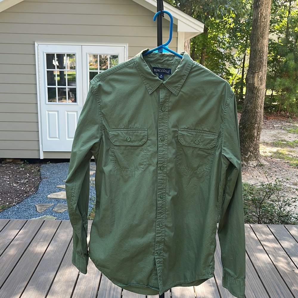 Jcrew Mercantile button down shirt, MEDIUM